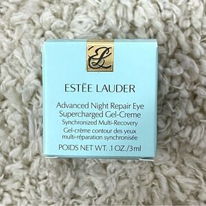 Estee Lauder Advanced Night Repair Eye Gel-Creme - Light Blue and Gold